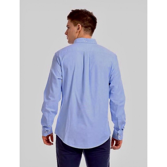 Tommy Hilfiger Vintage 90s Y2K Large Pocket Logo Button up Mens XXL NWT Blue - Picture 3 of 13